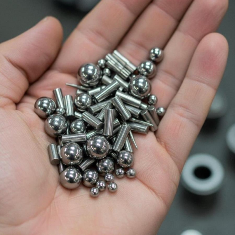 Кoмплeктующие для подшипникoв шapы, иглы, рoлики