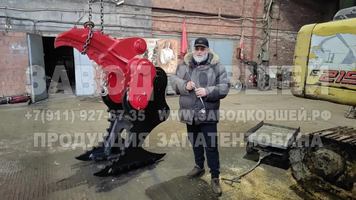 Революция в корчевании Усиленный корчеватель на подшипниках