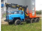 Новый лесовоз Урал 55571, с манипулятором Лизинг Завод Гарантия
